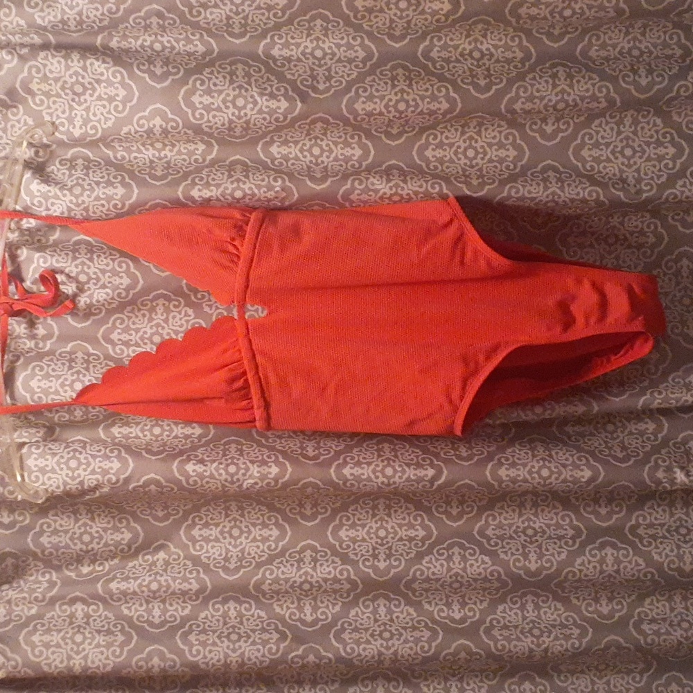 Womens XL TIME AND TRU SWIMWEAR 1 PIECE HAULTER TOP GREAT CONDITION